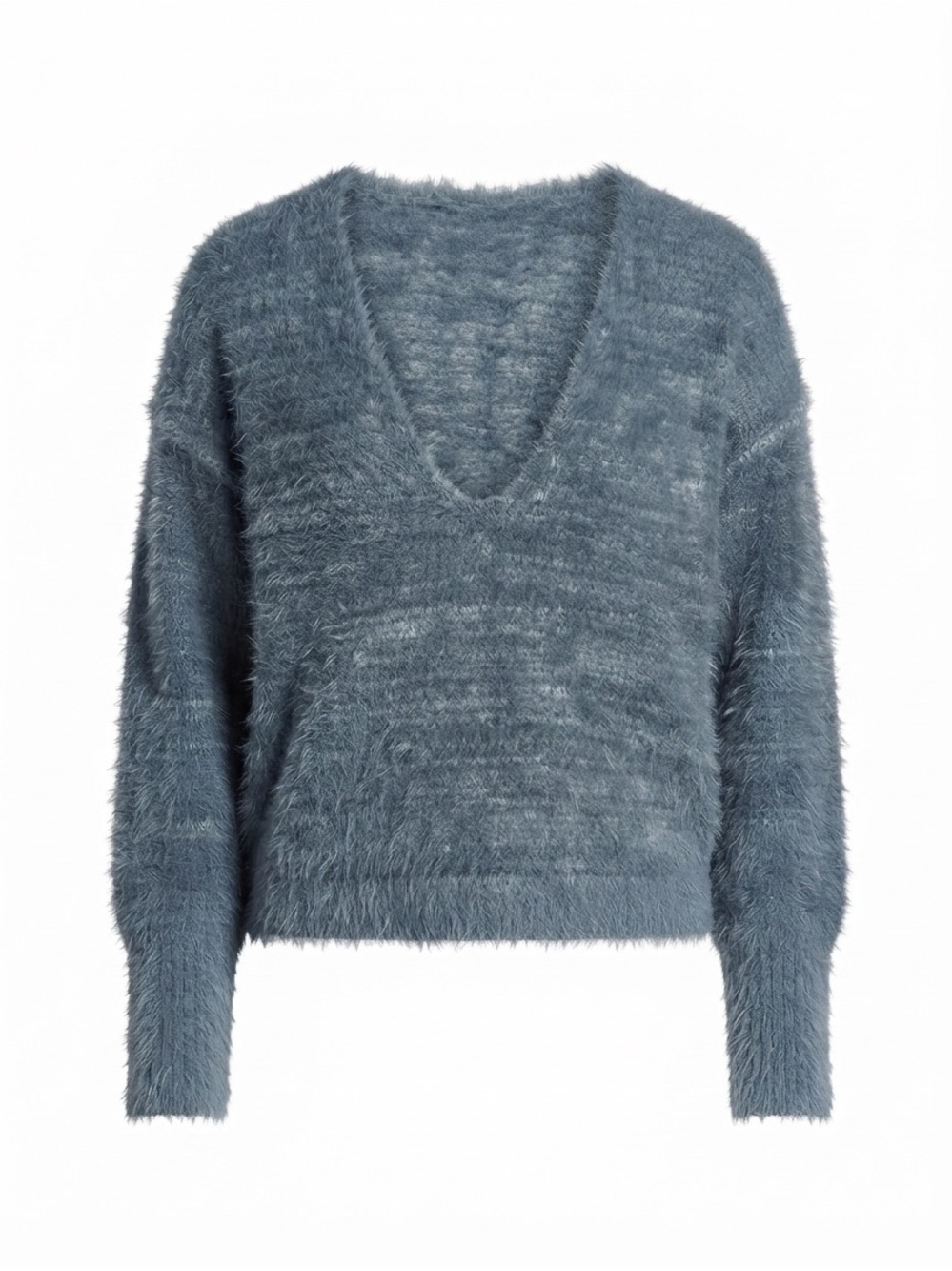 Free People Heather Grey Serendipity Cropped Sweater